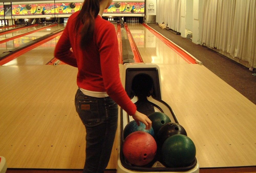 Servering i bowlinghallen